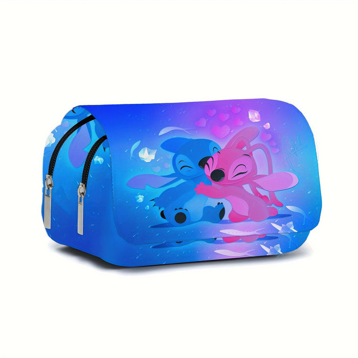 Wholesale 3D Anime Polyester Pencil Case