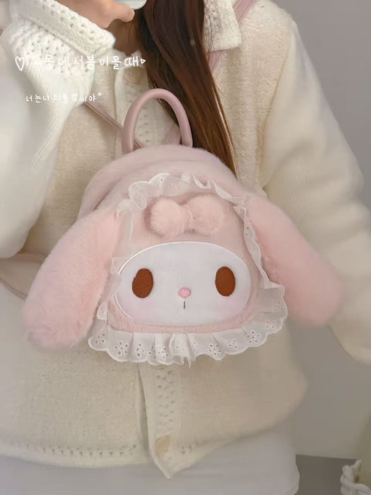 Wholesale cute cat Backpack Bags with lace trim
