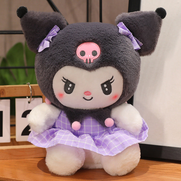 Wholesale Cartoon skirt plush toy doll, claw machine doll, activity gift for children