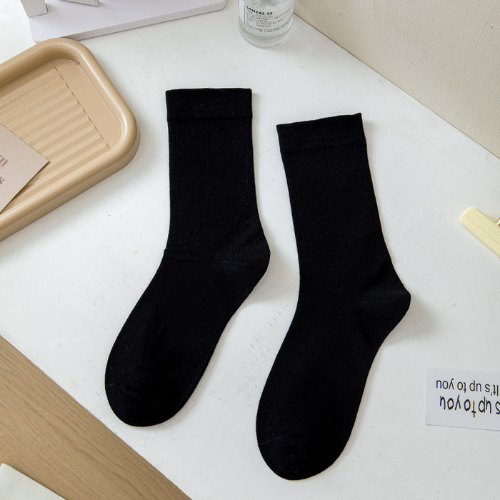 Wholesale Middle tube pile socks, pure cotton socks, long socks