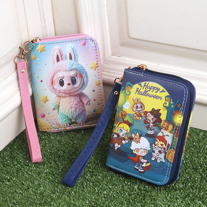 Wholesale Cute cartoon coin purse for boys and girls with card slots
