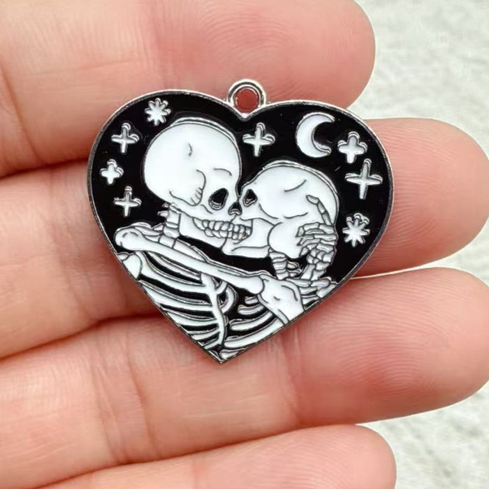 Wholesale 10pcs Jewelry accessories,  alloy pendants,  earrings,  necklaces,  and bag decorations Pendant