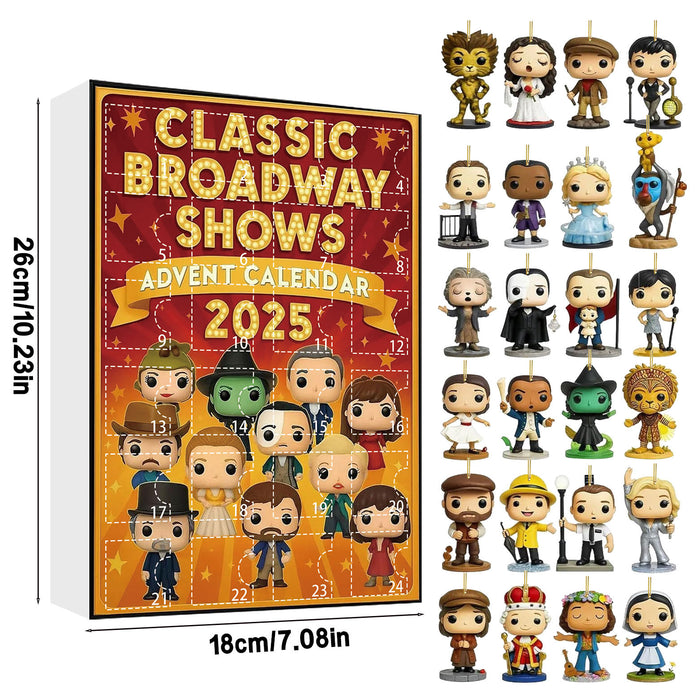 Wholesale 2025 Musical Blind Box 24-Day Countdown Calendar