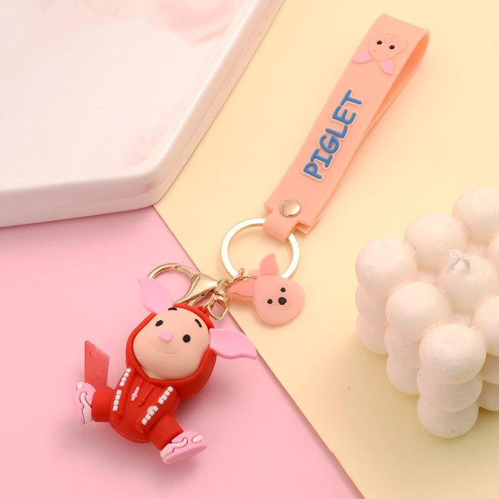 Wholesale Cartoon hoodie keychain and key pendant