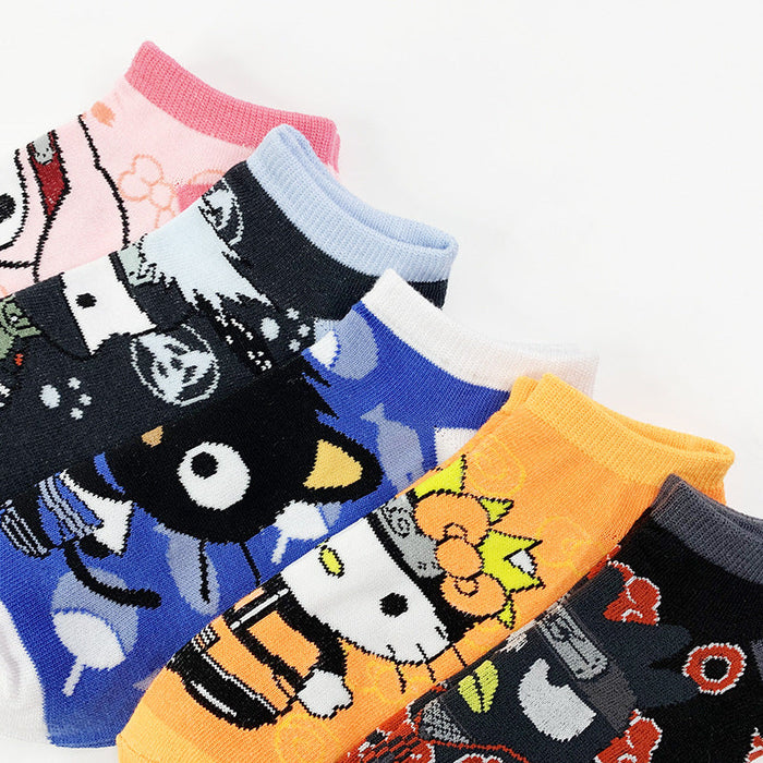 Wholesale Cartoon Cat Short Socks JDC-SK-YiYan006