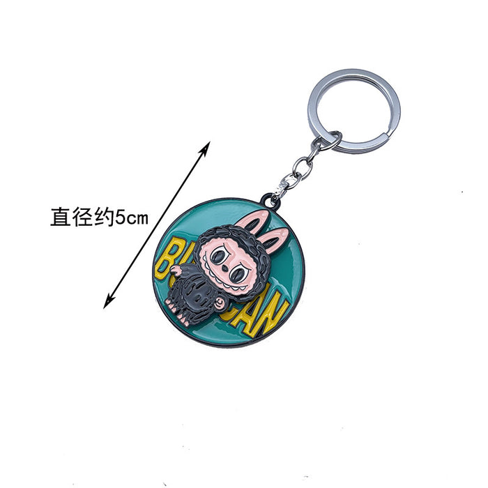 Wholesale Alloy Big-Head Keychain