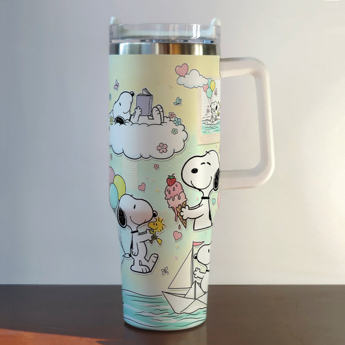 Wholesale Stainless Steel Insulated Tumbler 40oz with Handle Car Cup MOQ≥2