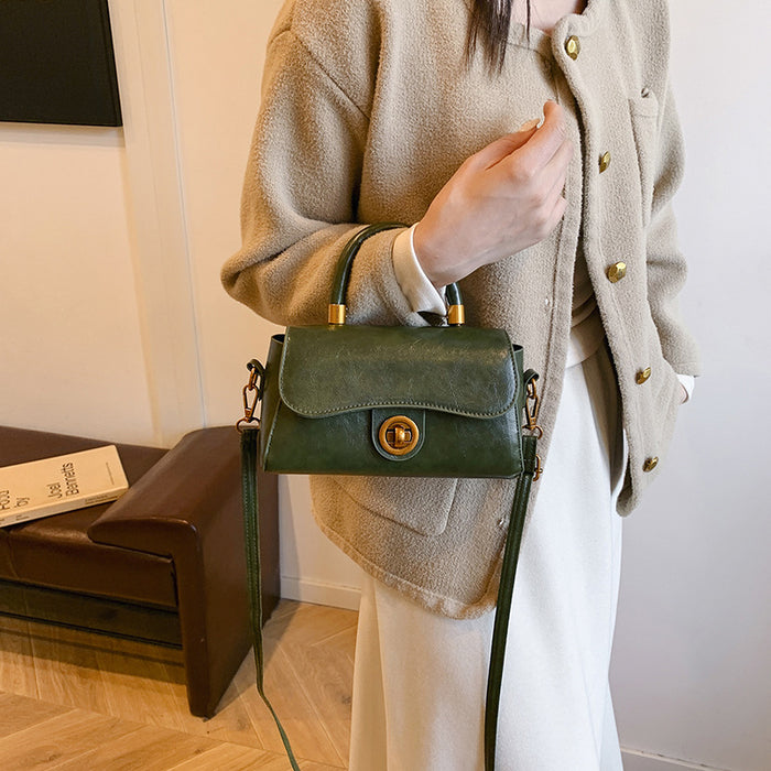 Wholesale Handheld commuting bag, retro small square bag, versatile and multifunctional single shoulder diagonal cross bag