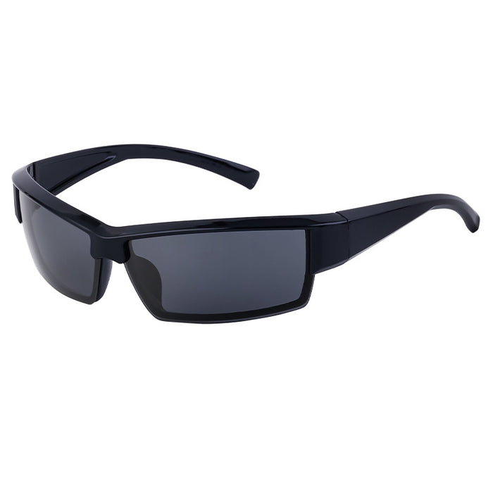 Wholesale Personalized Half Frame Sports Windproof Sunglasses Outdoor Cycling UV resistant Sunglasses