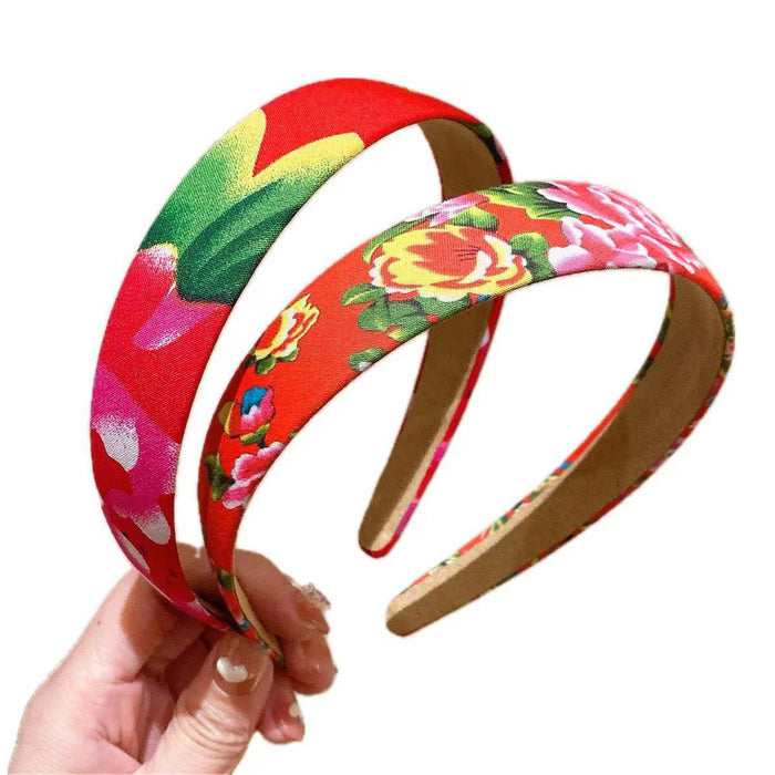 Wholesale Cartoon Personality Cloth Headband Hair Tie JDC-HS-HuiDi025