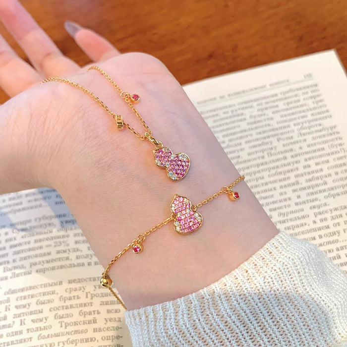 Wholesale Full diamond gradient bracelet, niche, high-end, light luxury, fashionable, versatile, new handmade accessory