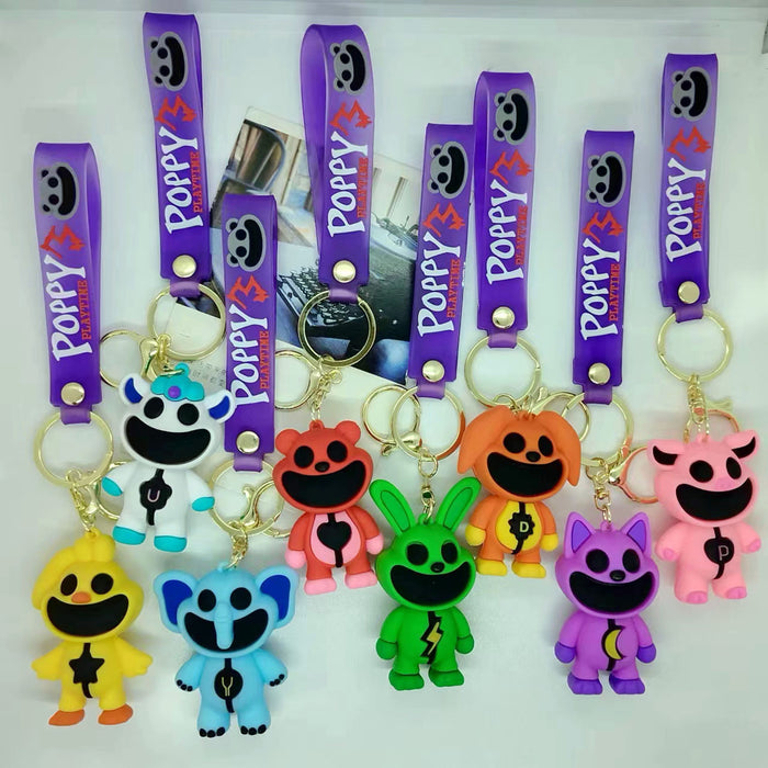 Wholesale creative cartoon doll  key chain pendant bag car key chain accessories gift