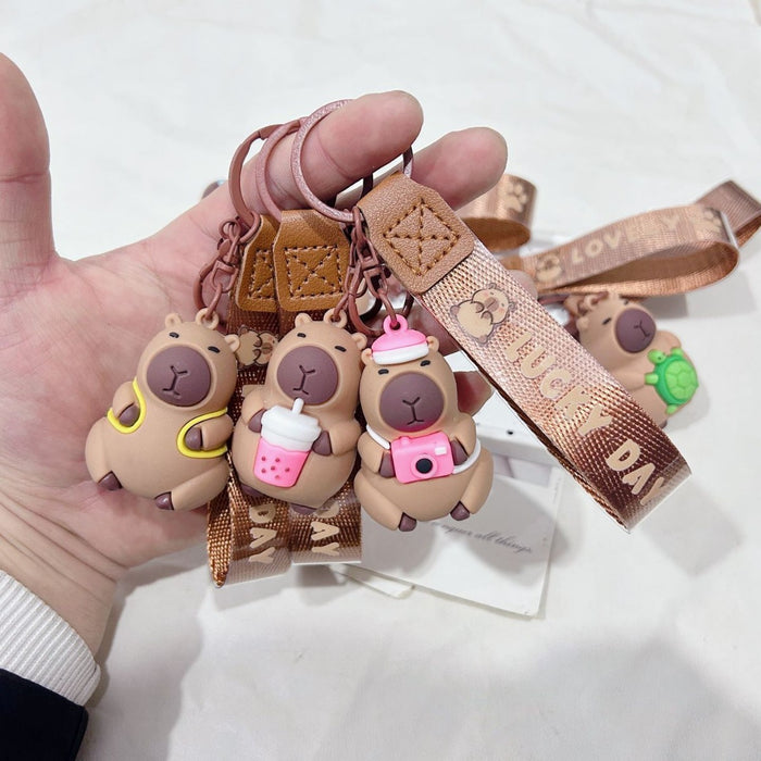 Wholesale Creative New Keychain Cute Bag Pendant Doll Machine Small Gift Wholesale