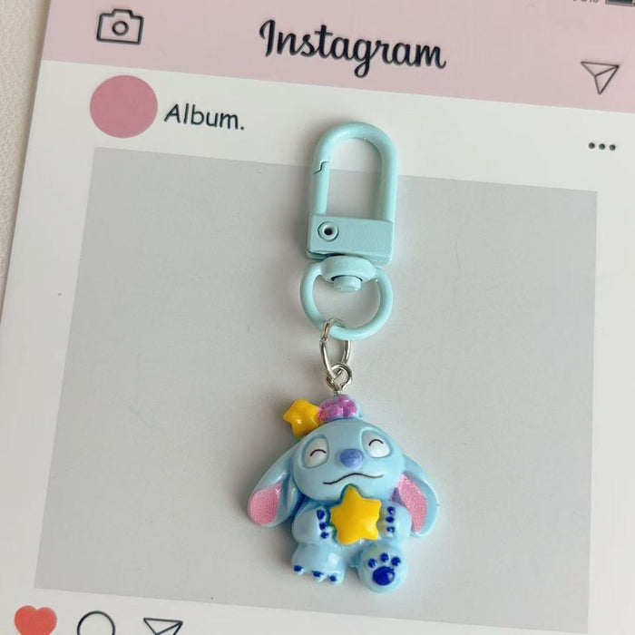 Wholesale Cute bell keychain soft and cute girly bag pendant best friend gift accessories