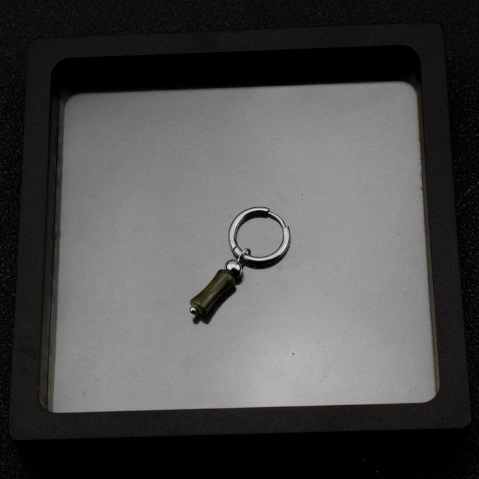 Wholesale Bamboo Pearl Earrings Ear Buckle Earrings