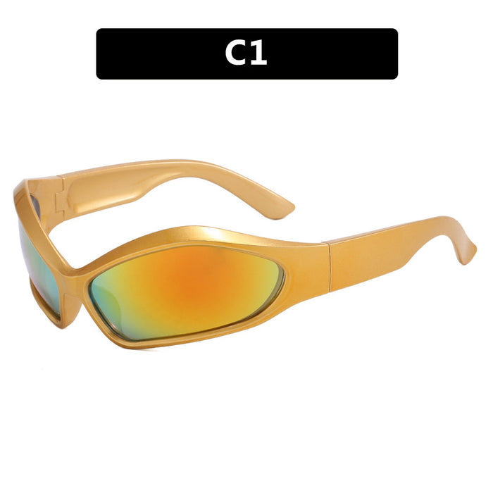 Wholesale PC Special-shaped Anti-UV Sunglasses JDC-SG-PLS153