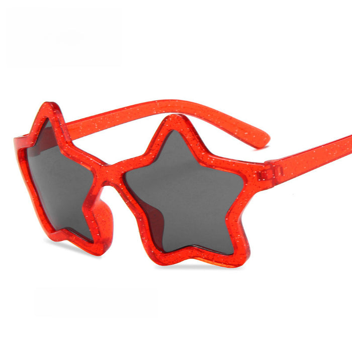Wholesale New children's cartoon sunglasses, fashionable and personalized decorative sunglasses, cute sunglasses