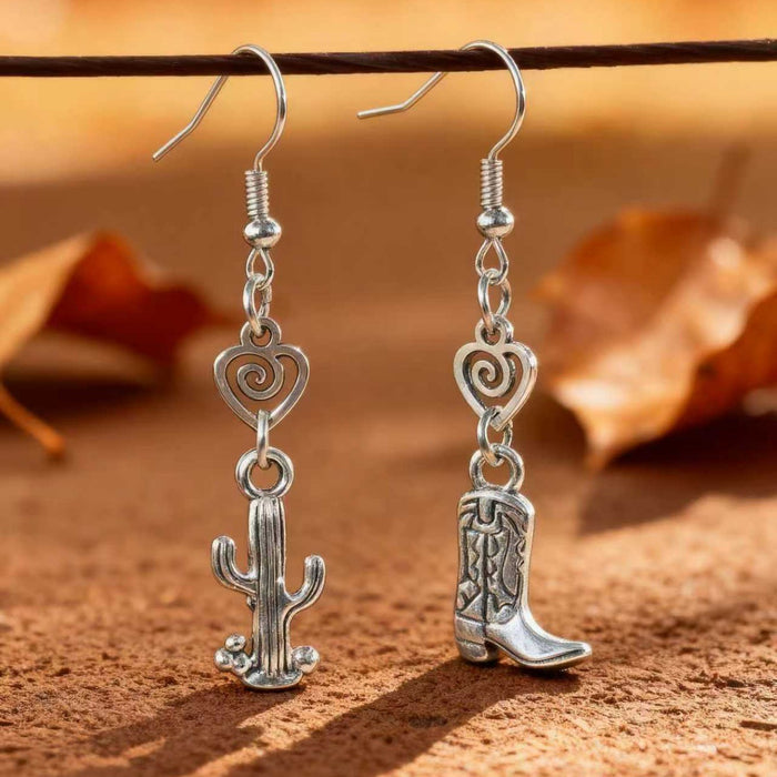 Wholesale Retro Spiral Simple Vintage Creative Alloy Earrings