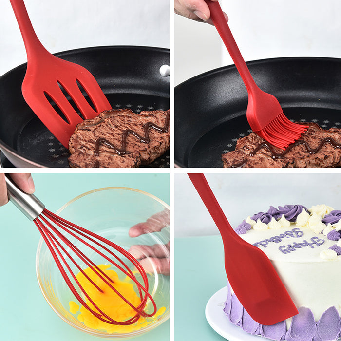 Wholesale Silicone High Temperature Resistant Five-piece Kitchenware Set JDC-KW-Joyasdechina001