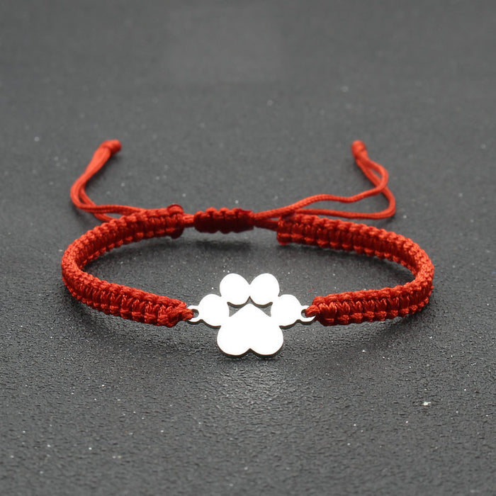 Wholesale Hand Woven Adjustable Bear Claw Bracelet JDC-BT-SX004