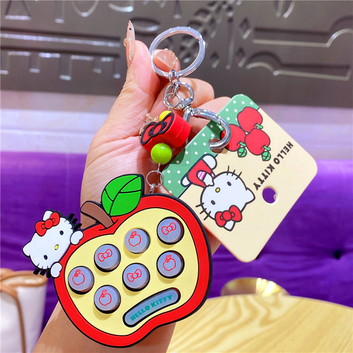 Wholesale Classic doll bracelet keychain cat car keychain pendant bag charm