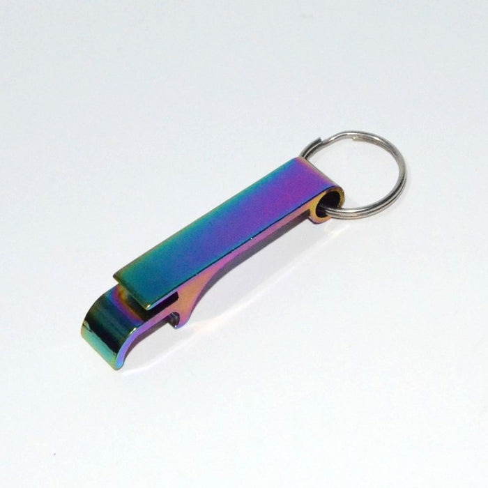 Wholesale Aluminum Alloy Candy Color Bottle Opener Keychain JDC-KC-KB009