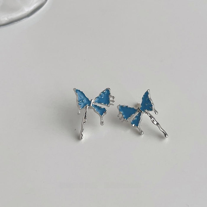 Wholesale Advanced and luxurious style collection with silver needles, fashionable new earrings, versatile earrings with temperament