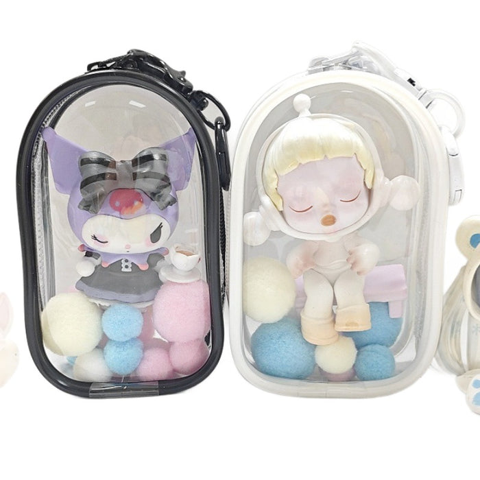 Wholesale Walking Baby Bag  Display Outgoing Bag PVC Transparent Capsule Baby Bag