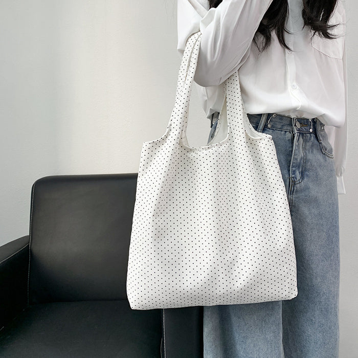 Wholesale Vintage oil painting flower canvas bag, one shoulder hand-held large capacity vest bag