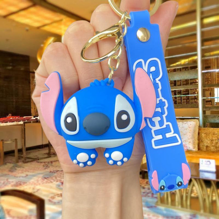 Wholesale Cartoon Silicone Doll Keychain JDC-KC-MingT120