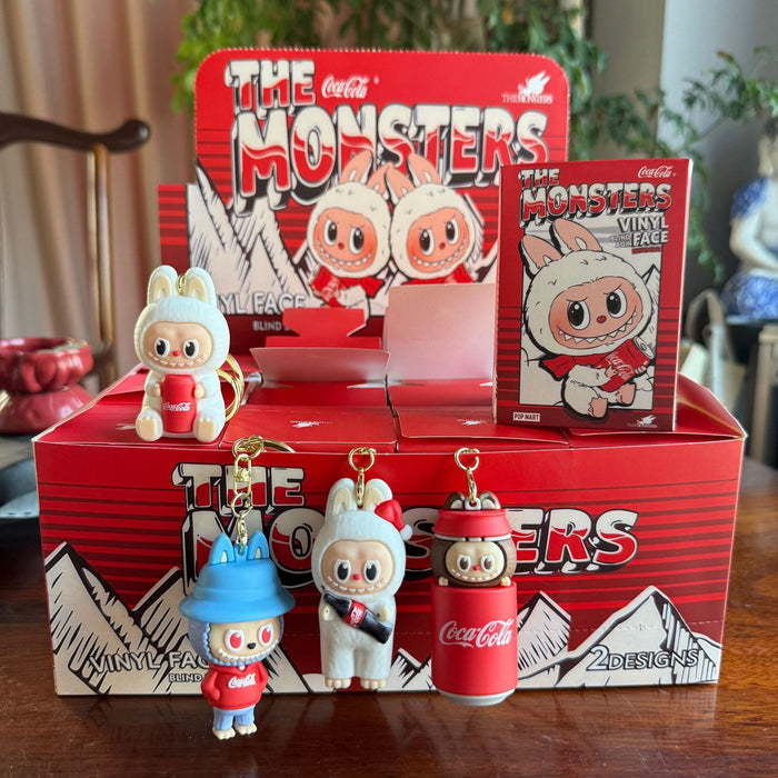 Wholesale Creative and Personalized Cola Little Sheep Keychain Beverage Bottle Bag Pendant Three-Dimensional Soft Plastic Doll Wholesale Street Stall