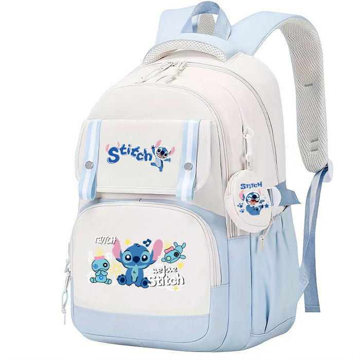 Wholesale Cartoon-themed printed backpack for primary and secondary school students with spine protection