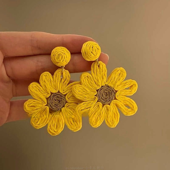 Wholesale Mori Osmanthus Earrings Women's Earrings Niche Sweet Personality Earrings