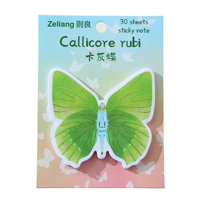 Wholesale Creative Cartoon Cute Colorful Butterfly Sticky Notes