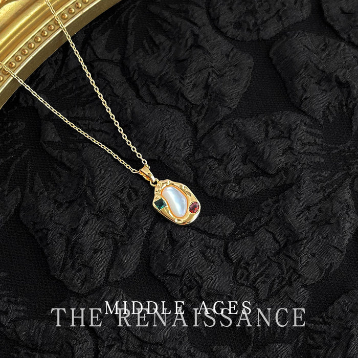 Wholesale Shell necklace, butterfly collarbone chain, vintage high-end accessory