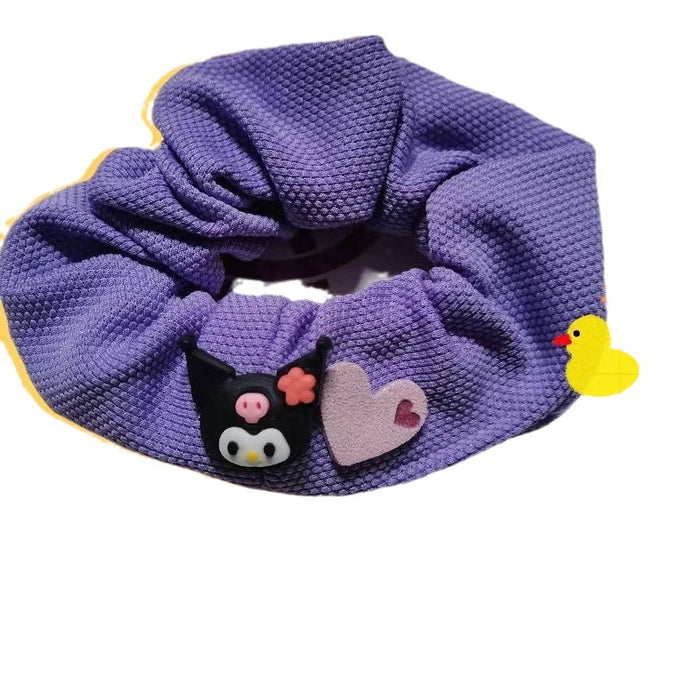 Wholesale Cute Cartoon Wide Hair Scrunchies
