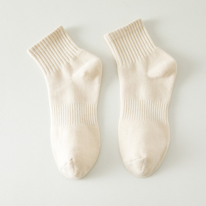 Wholesale Sports socks, mid tube socks, sweat absorbing, outdoor cycling, running socks, cotton