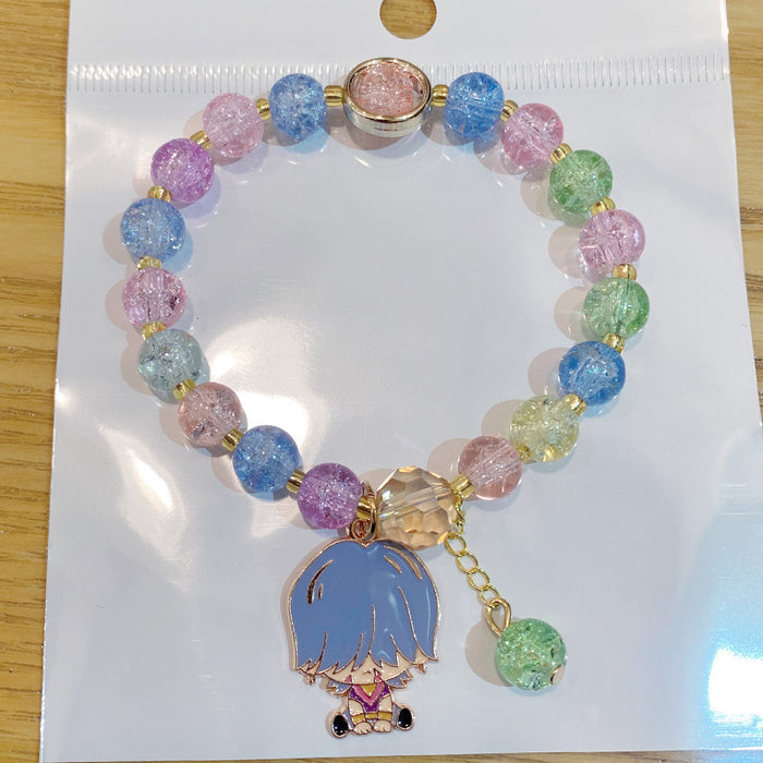 Wholesale Glass Lapis Lazuli Bracelet Fashion Accessory for Kids MOQ≥3