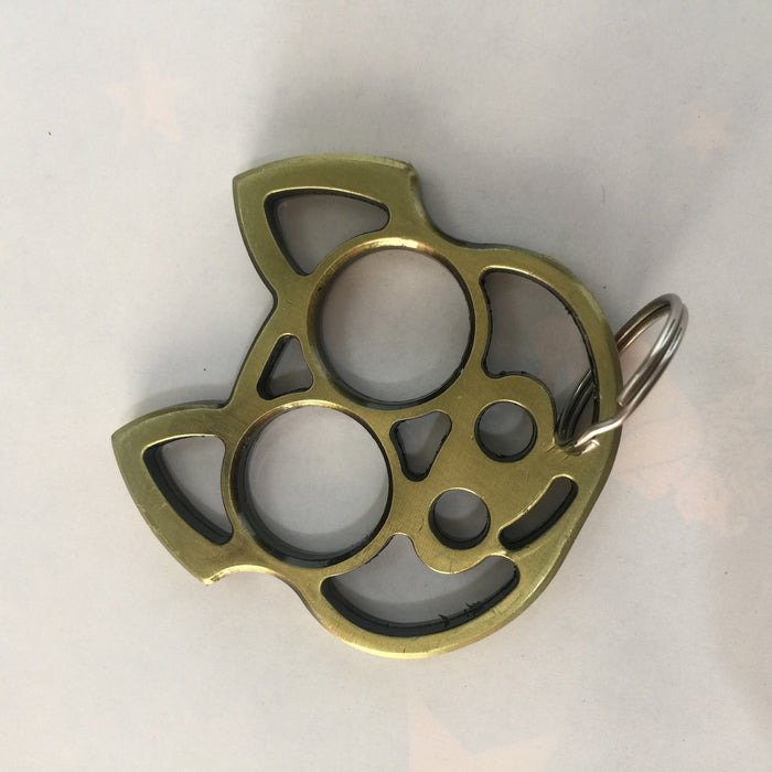 Wholesale Alloy Cartoon Pig Knuckle Keychain JDC-KC-KB043