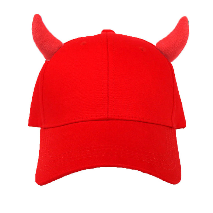 Wholesale Hat  horn demon ear cap baseball cap manufacturers