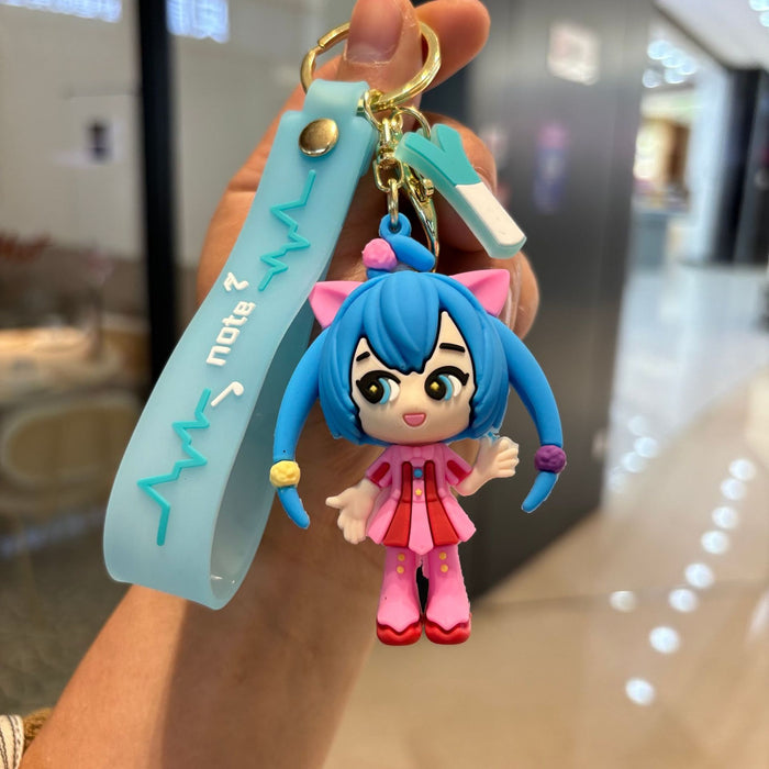 Wholesale Cartoon  Key Chain  Doll Pendant Car Schoolbag Cute Small Gift