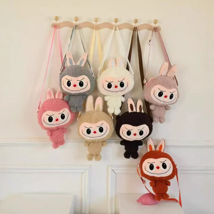 Wholesale Portable Doll Crossbody Bag Cartoon Backpack Doll Coin Plush Bag Children' s Backpack