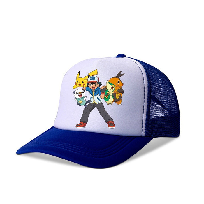 Wholesale Cartoon Baseball Cap Mesh Breathable Dome Hat Hip Hop Sports Cap