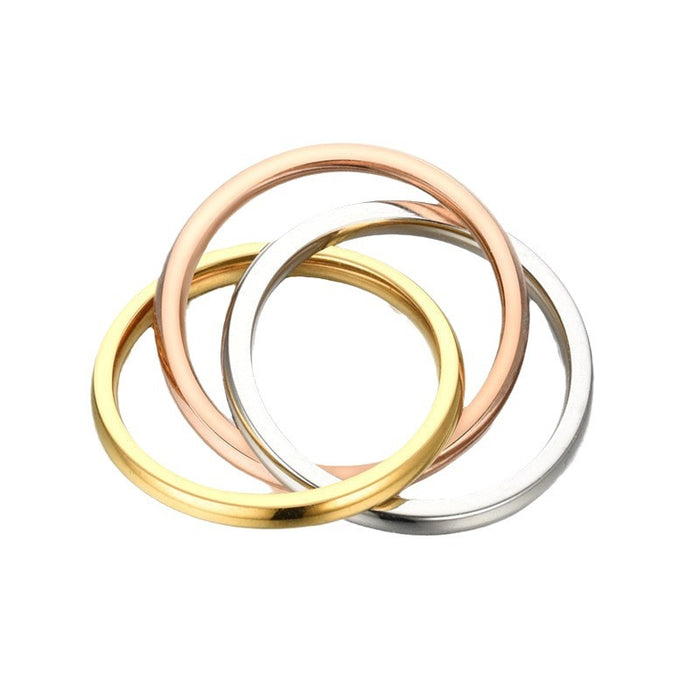 Wholesale Personalized stainless steel ring, high-end fashion, simple and niche titanium steel ring