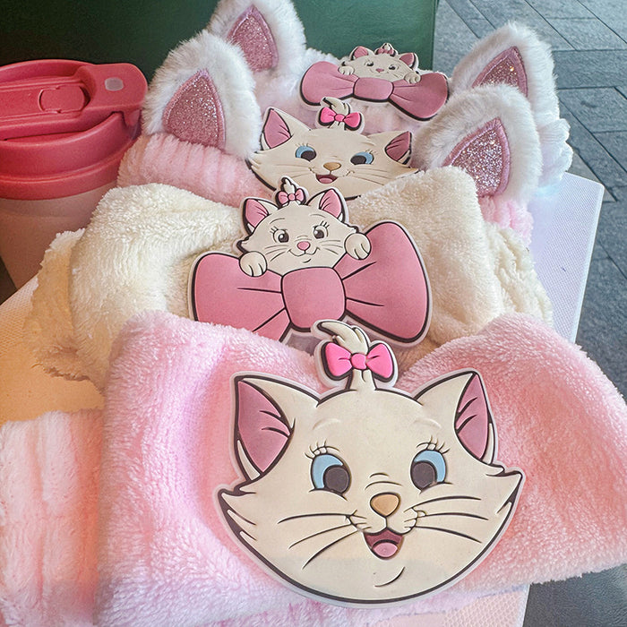 Wholesale Cartoon cat face wash headband