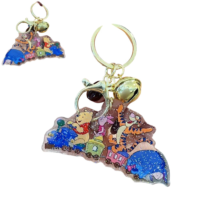 Wholesale 5 PCS Creative Cartoon Acrylic Keychains for Men and Women