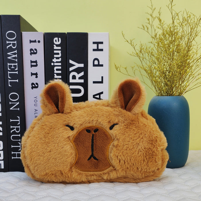 Wholesale Plush Lamb Student Large-Capacity Pencil Case
