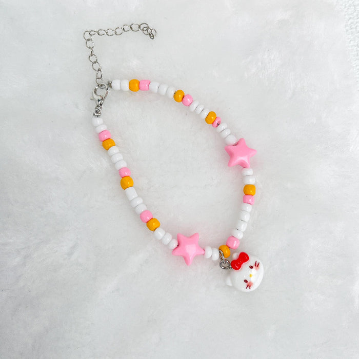 Wholesale Vinyl Doll Clothes Colorful Striped suit