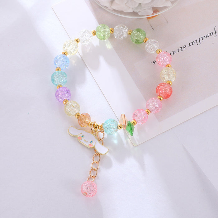 Wholesale Popcorn Crystal Bracelet Hand String Ornaments