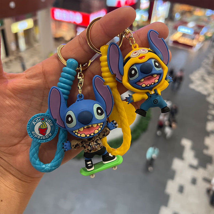 Wholesale Cute Creative Stitch Keychains JDC-KC-MiaoY072